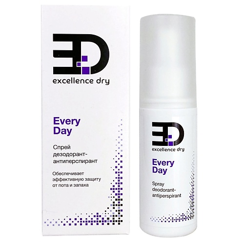 

EXCELLENCE DRY Дезодорант - антиперспирант SPRAY EVERY DAY 50.0, Дезодорант - антиперспирант SPRAY EVERY DAY