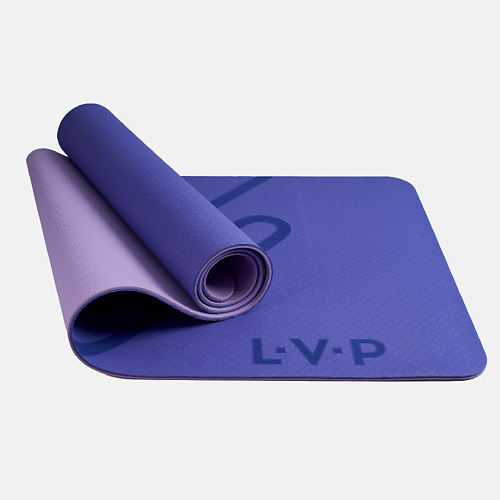

L-V-P Коврик для йоги и фитнеса двухслойный, Коврик для йоги и фитнеса двухслойный