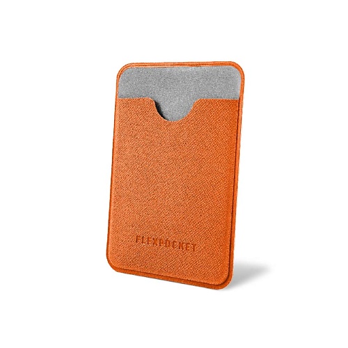 фото Flexpocket чехол для карты на телефон из экокожи, на клеевой основе