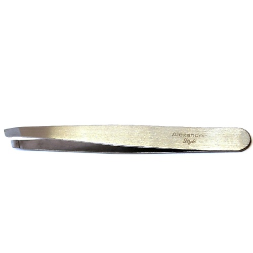  ALEXANDER STYLE Пинцет 6139, серебристый, 9,5 см