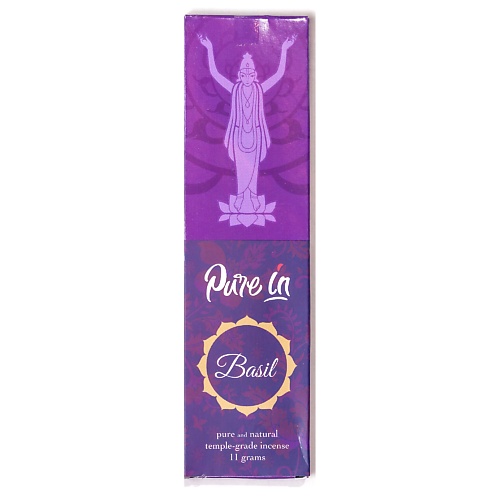 

PURE IN Эксклюзивные благовония. Basil/ Базилик 10, Эксклюзивные благовония. Basil/ Базилик