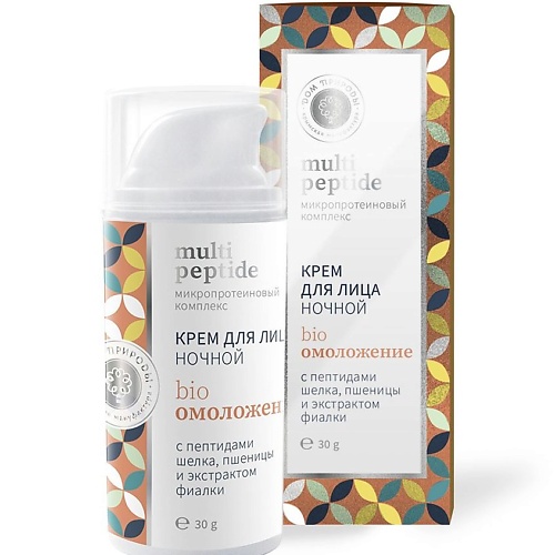 ДОМ ПРИРОДЫ КРЫМСКАЯ МАНУФАКТУРА Крем для лица Ночной БИООМОЛОЖЕНИЕ MULTI PEPTIDE 300 402₽