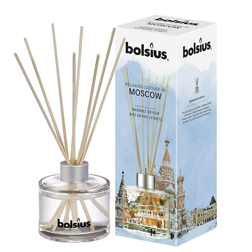 

BOLSIUS Арома диффузор+ палочки Bolsius Relaxing outside in MOSCOW 100.0, Арома диффузор+ палочки Bolsius Relaxing outside in MOSCOW