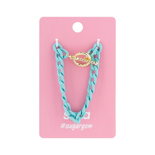 

SODA Браслет BLUE CHAIN #sugargem, Браслет BLUE CHAIN #sugargem