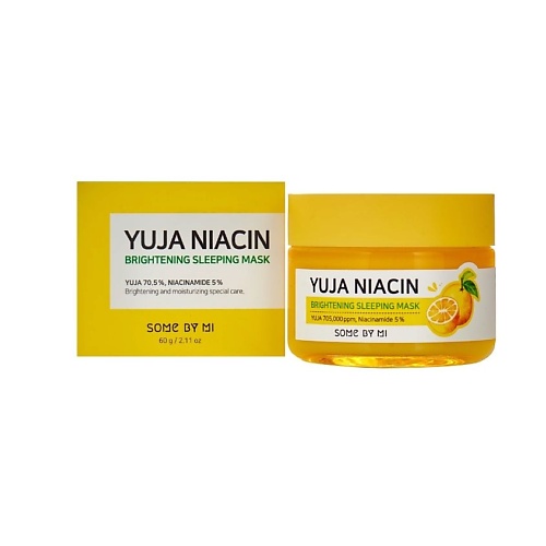 

SOME BY MI Маска для лица ночная с экстрактом юдзу Yuja Niacin, Маска для лица ночная с экстрактом юдзу Yuja Niacin