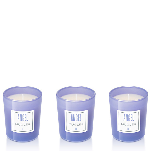 

MUGLER Набор парфюмированных мини-свечей Angel, Набор парфюмированных мини-свечей Angel
