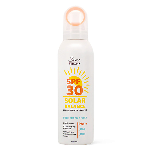 Спрей для тела SENSOTERAPIA Солнцезащитный спрей для тела Solar Balance SPF30 PA+++