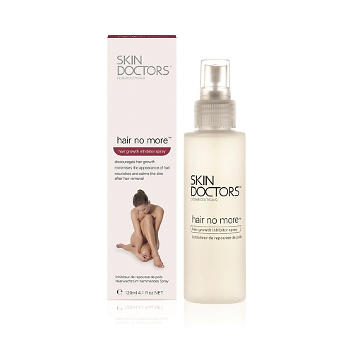 

SKIN DOCTORS Спрей для замедления и предотвращения роста волос Hair No More Inhibitor Spray 120.0, Спрей для замедления и предотвращения роста волос Hair No More Inhibitor Spray