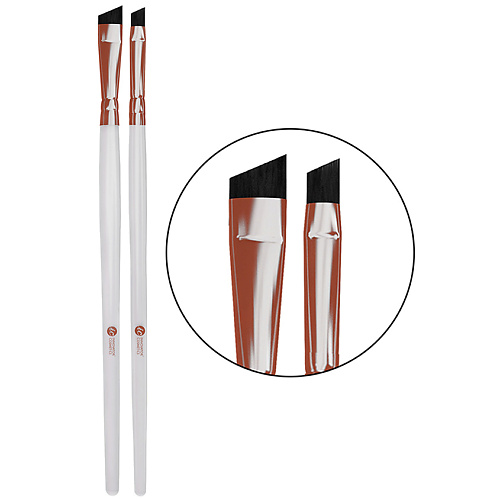 

INNOVATOR COSMETICS Набор кистей скошенных для окрашивания бровей (классическая и мини), Набор кистей скошенных для окрашивания бровей (классическая и мини)