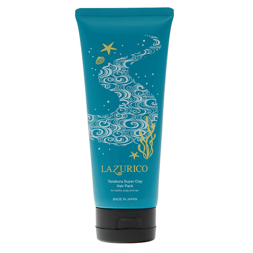 

LAZURICO Японская маска Tanakura Super Clay Hair Pack против выпадения и для стимуляции роста 210, Японская маска Tanakura Super Clay Hair Pack против выпадения и для стимуляции роста