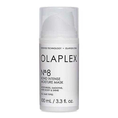 

OLAPLEX Интенсивно увлажняющая бонд-маска "Восстановление структуры волос" No.8 Bond Intense Moisture Mask, Интенсивно увлажняющая бонд-маска "Восстановление структуры волос" No.8 Bond Intense Moisture Mask