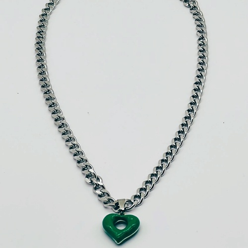 

PABUR Колье HEART (green), Колье HEART (green)