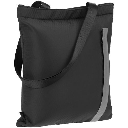 

INDIVO Сумка для покупок tagBag со светоотражающим элементом, черная, Сумка для покупок tagBag со светоотражающим элементом, черная
