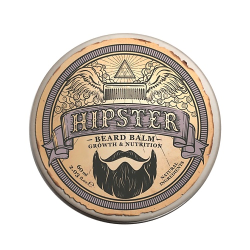 

HIPSTER Бальзам для ухода и укладки бороды Beard Balm 60.0, Бальзам для ухода и укладки бороды Beard Balm