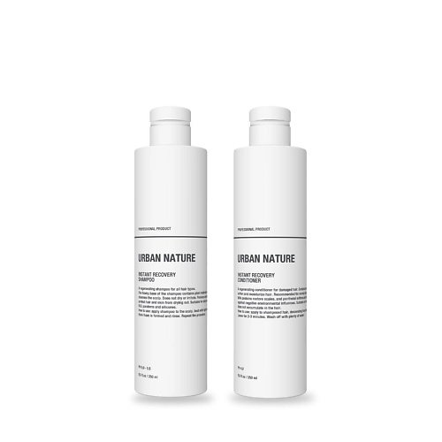 

URBAN NATURE Набор для ухода за волосами Mini Kit "Instant Recovery", Набор для ухода за волосами Mini Kit "Instant Recovery"