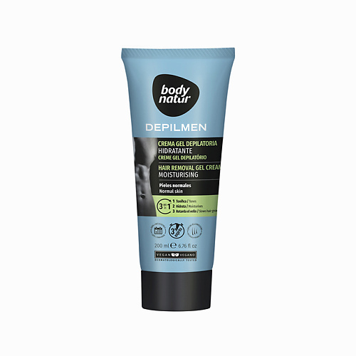 

BODY NATUR Крем для депиляции мужской для нормальной кожи Depilmen Hair Removal Gel Cream Mousturising, Крем для депиляции мужской для нормальной кожи Depilmen Hair Removal Gel Cream Mousturising