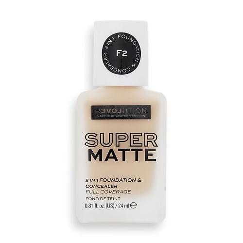 

RELOVE REVOLUTION Тональная основа и консилер SUPERMATTE 2 IN 1, Тональная основа и консилер SUPERMATTE 2 IN 1