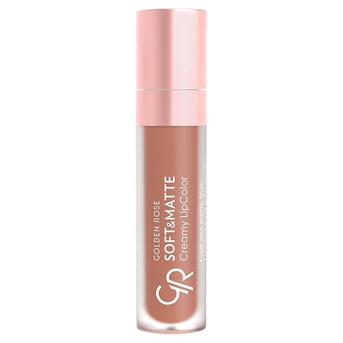 фото Golden rose жидкая помада soft&matte creamy lipcolor