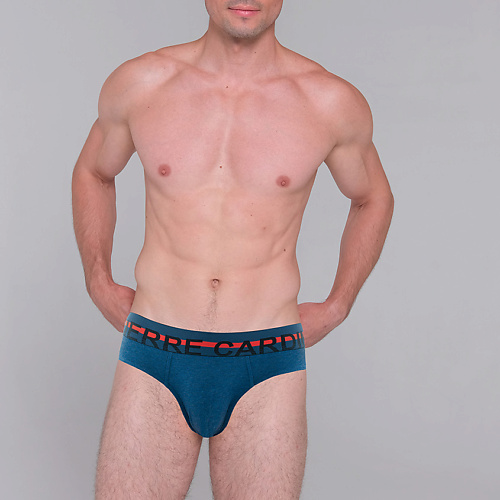 Трусы PIERRE CARDIN Трусы мужские SLIP BLU MELANGE