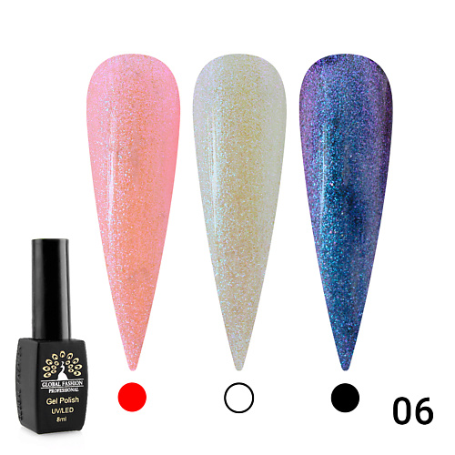 

GLOBAL FASHION Гель лак Shine Star 01, Гель лак Shine Star 01