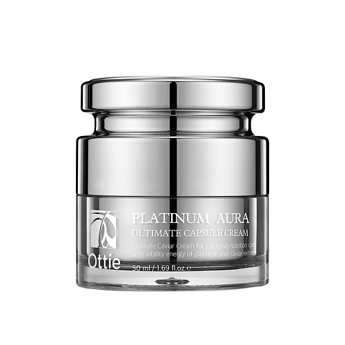 

OTTIE Platinum Aura Ultimate Capsule Cream Anti-age крем с черной икрой и сливой какаду 50.0, Platinum Aura Ultimate Capsule Cream Anti-age крем с черной икрой и сливой какаду