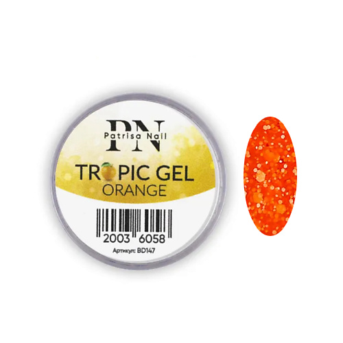 

PATRISA NAIL Гель для дизайна TROPIC GEL, Гель для дизайна TROPIC GEL