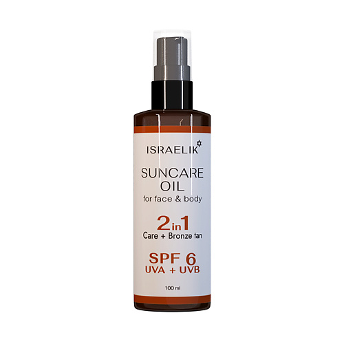 

ISRAELIK Масло для загара Suncare Oil SPF 6 100.0, Масло для загара Suncare Oil SPF 6