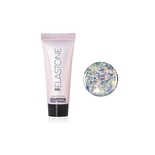 

RUNAIL PROFESSIONAL Гибрид акрила и геля ELASTONE GEL glitter mix, Гибрид акрила и геля ELASTONE GEL glitter mix