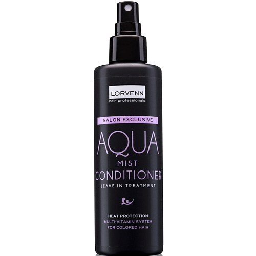 

LORVENN HAIR PROFESSIONALS Кондиционирующая вода-спрей AQUA MIST CONDITIONER 200.0, Кондиционирующая вода-спрей AQUA MIST CONDITIONER