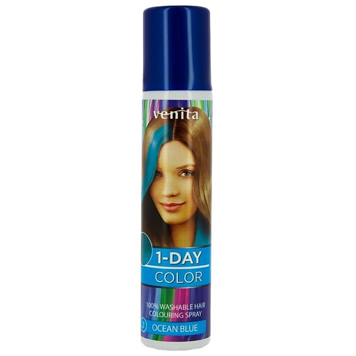 Оттеночные средства VENITA Спрей для волос оттеночный 1-DAY COLOR
