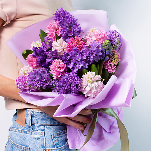 

ЛЭТУАЛЬ FLOWERS Букет из гиацинтов 25 шт., Букет из гиацинтов 25 шт.