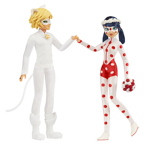 

MIRACULOUS Набор из двух кукол Свадьба Леди Баг и Супер-кота с аксессуарами 27 см, 50374, Набор из двух кукол Свадьба Леди Баг и Супер-кота с аксессуарами 27 см, 50374