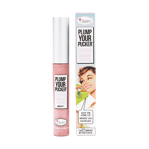 

THEBALM Блеск для губ Plump Your Pucker, Блеск для губ Plump Your Pucker
