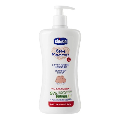 

CHICCO Лосьон для тела Нежная консистенция 500, Лосьон для тела Нежная консистенция