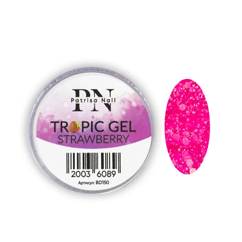 

PATRISA NAIL Гель для дизайна TROPIC GEL, Гель для дизайна TROPIC GEL