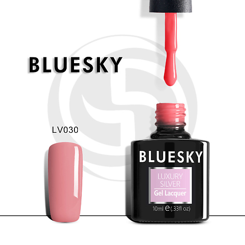 

BLUESKY Гель-лак Luxury Silver LV063, Гель-лак Luxury Silver LV063
