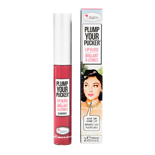 

THEBALM Блеск для губ Plump Your Pucker, Блеск для губ Plump Your Pucker