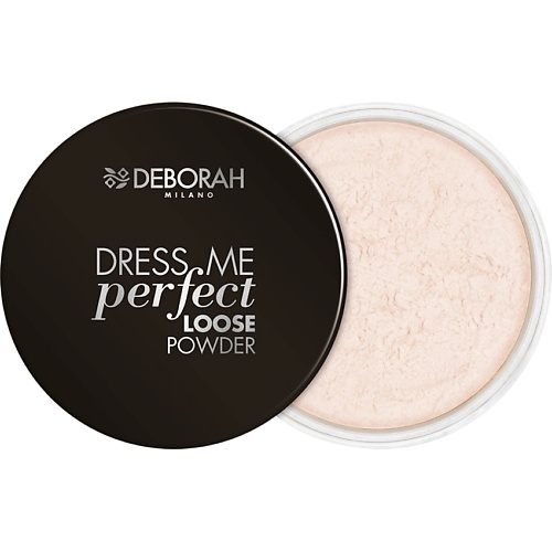 Пудры рассыпчатые  Лэтуаль DEBORAH MILANO Пудра рассыпчатая для лица Dress Me Perfect Loose Powder