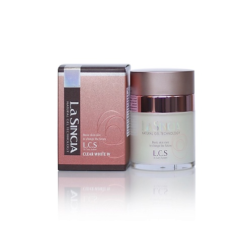 

LA SINCIA Гель для жирной кожи L.C.S Clear White "W" 50.0, Гель для жирной кожи L.C.S Clear White "W"