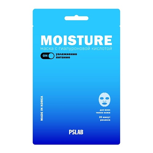 

PS.LAB Тканевая маска увлажняющая с гиалуроновой кислотой эффект сияния Hyaluronic Acid Moisture Mask 23, Тканевая маска увлажняющая с гиалуроновой кислотой эффект сияния Hyaluronic Acid Moisture Mask