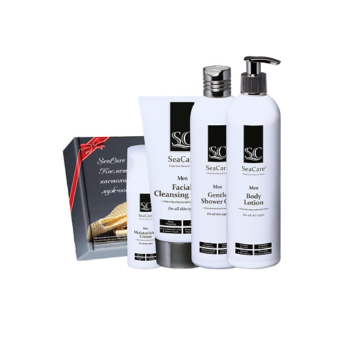 

SEACARE Мужской набор №11: Скраб для лица, Увлажняющий крем, Нежный гель для душа, Лосьон, Мужской набор №11: Скраб для лица, Увлажняющий крем, Нежный гель для душа, Лосьон