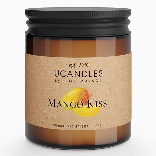 

UCANDLES Свеча Mango Kiss Chez Maman 37 190.0, Свеча Mango Kiss Chez Maman 37
