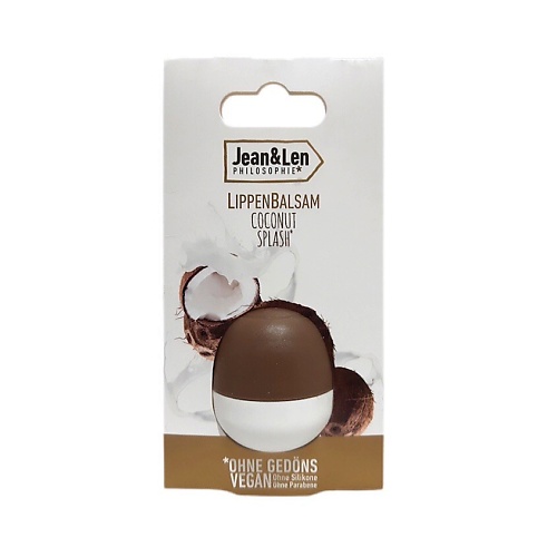 

JEAN&LEN Бальзам для губ Lippenpflege Coconut, Бальзам для губ Lippenpflege Coconut