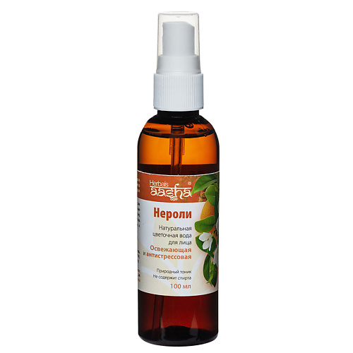 

AASHA HERBALS Цветочная вода Нероли 100.0, Цветочная вода Нероли