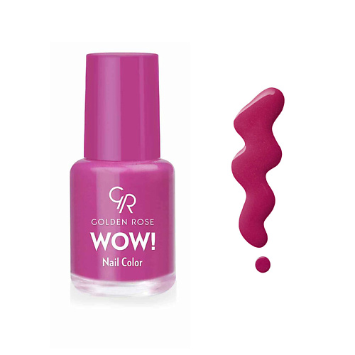 Лак для ногтей GOLDEN ROSE Лак для ногтей WOW! Nail Color Clear