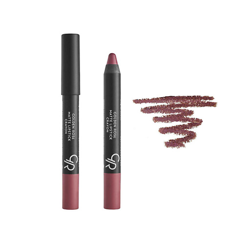 GOLDEN ROSE Помада карандаш MATTE CRAYON