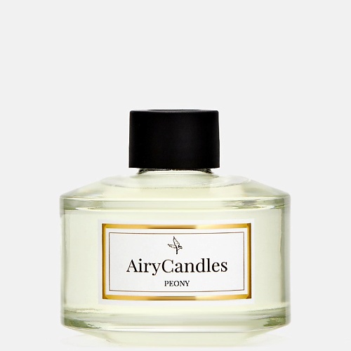 

AIRYCANDLES Ароматический диффузор PEONY с палочками из микрофибры 100.0, Ароматический диффузор PEONY с палочками из микрофибры