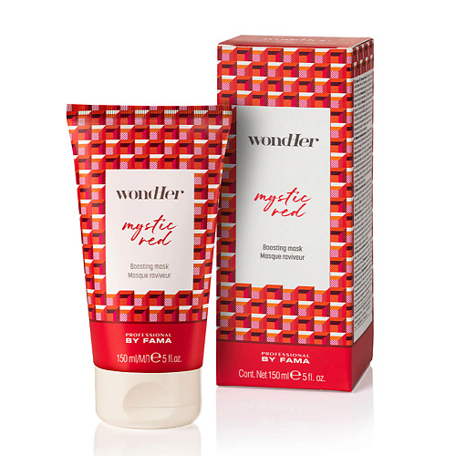 

PROFESSIONAL BY FAMA Маска поддерживающая красные оттенки волос WONDHER MYSTIC RED 150, Маска поддерживающая красные оттенки волос WONDHER MYSTIC RED