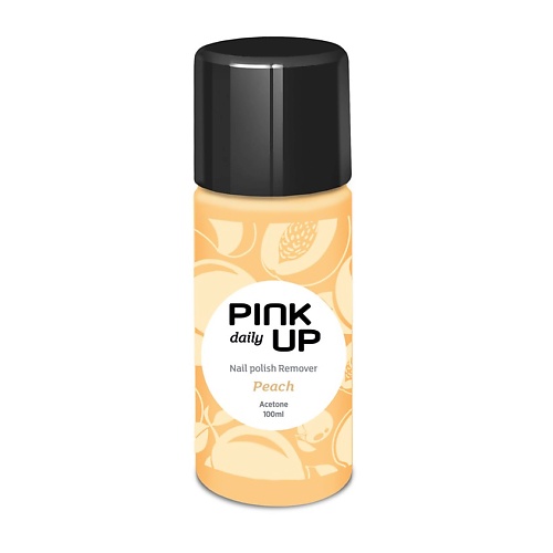

PINK UP Жидкость для снятия лака DAILY с ацетоном Персик 100.0, Жидкость для снятия лака DAILY с ацетоном Персик