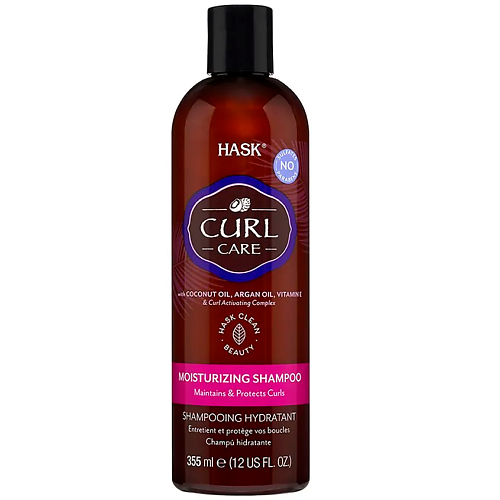 HASK Curl Care Moisturizing Shampoo - увлажняющий шампунь для вьющихся волос